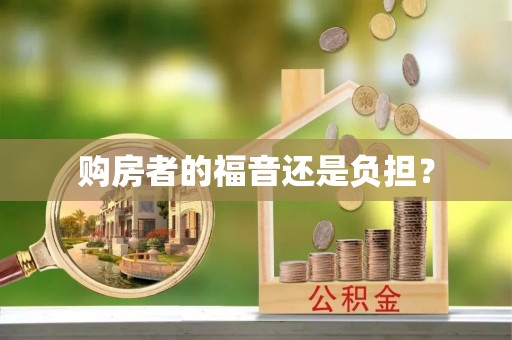 栾城购房者的福音还是负担？