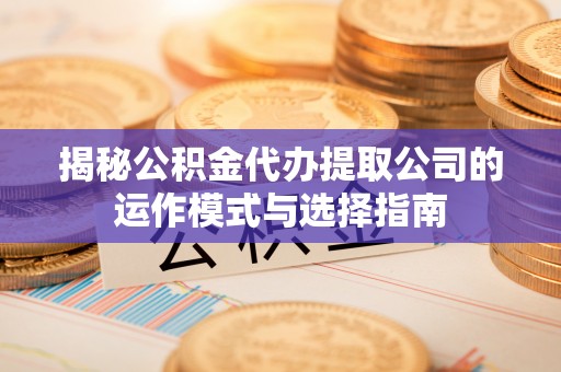 栾城揭秘公积金代办提取公司的运作模式与选择指南