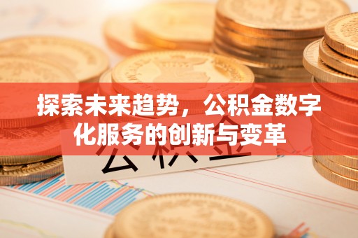 栾城探索未来趋势，公积金数字化服务的创新与变革