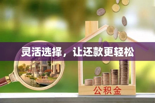 栾城灵活选择，让还款更轻松