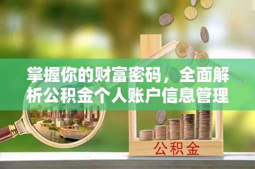 栾城掌握你的财富密码，全面解析公积金个人账户信息管理