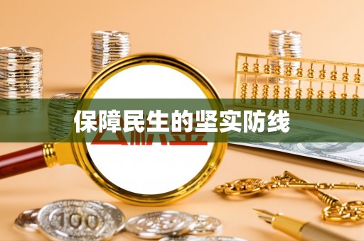 栾城保障民生的坚实防线