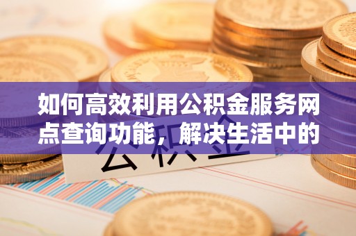 栾城如何高效利用公积金服务网点查询功能，解决生活中的资金难题