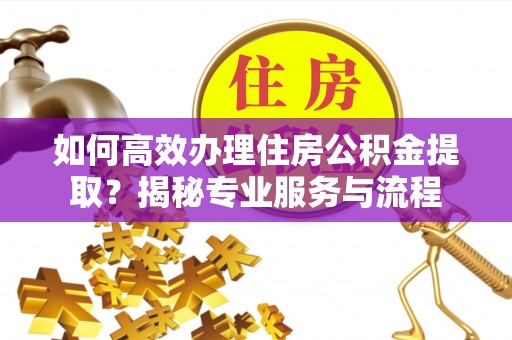栾城如何高效办理住房公积金提取？揭秘专业服务与流程