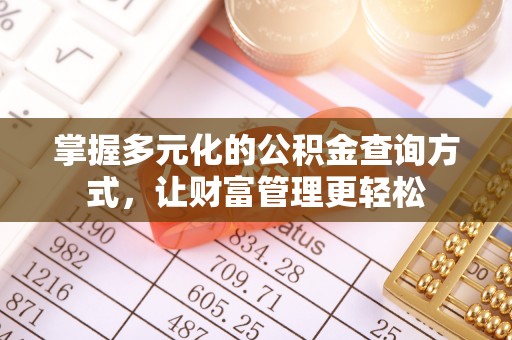 栾城掌握多元化的公积金查询方式，让财富管理更轻松