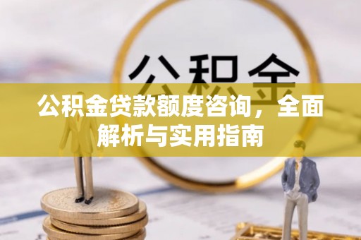 栾城公积金贷款额度咨询，全面解析与实用指南